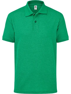 Kids 65/35 Polo Dětské piqué polo model 22419847 retro heather green - Fruit of the Loom