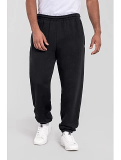 Iconic Premium Cuff Pants Tepláky z těžké bavlny black model 22459284 - Fruit of the Loom