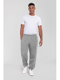 Iconic Premium Cuff Pants Tepláky z těžké bavlny  heather model 22459291 - Fruit of the Loom