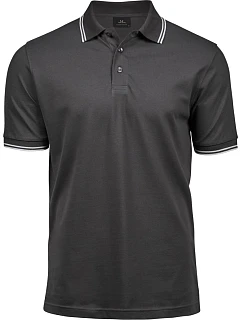TJ Pánské elastické piqué polo 18. dark model 22497423 - Tee Jays