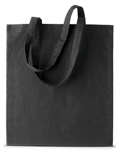 Kimood KI 0223 Bavlněná taška s dlouhým uchem 19.0223 black
