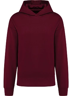K Oversize mikina s kapucí 20. wine model 22511932 - Kariban