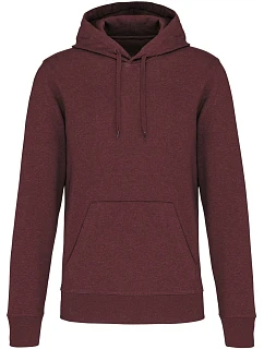 K Pánská ecofriendly mikina s kapucí 20. wine heather model 22440481 - Kariban