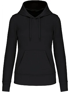 Kariban K 4028 Dámská eco-friendly mikina s kapucí 20.4028 black