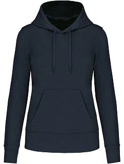 Kariban K 4028 Dámská eco-friendly mikina s kapucí 20.4028 navy