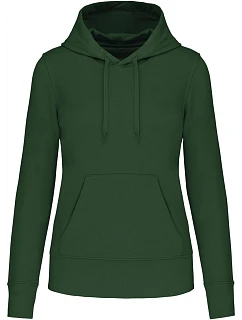 Kariban K 4028 Dámská eco-friendly mikina s kapucí 20.4028 forest green