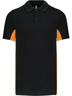 K 232 piqué polo  black/orange model 22506566 - Kariban