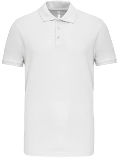 K Pánské elastické piqué polo 20.K white model 22506594 - Kariban