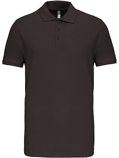 K Pánské elastické piqué polo 20.K dark grey model 22506607 - Kariban
