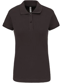 K 240 Dámské elastické piqué polo model 22506642 dark grey - Kariban