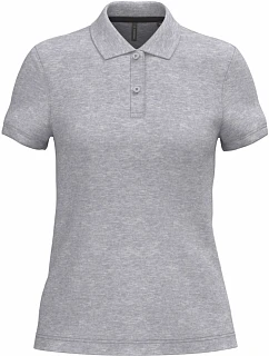 K 242 Dámské piqué polo model 22506817 oxford grey - Kariban