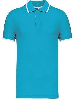K Pánské kontrastní piqué polo 20.K light model 22507142 - Kariban