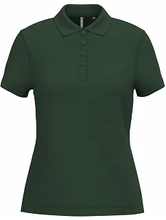 K 255 Dámské piqué polo model 22430854 forest green - Kariban