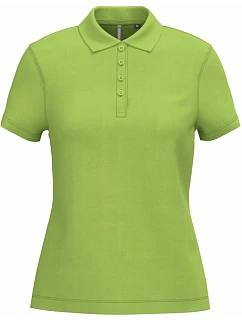 K 255 Dámské piqué polo model 22430870 lime - Kariban