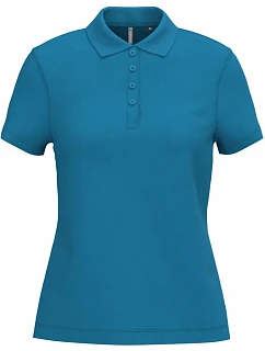 K 255 Dámské piqué polo model 22430943 tropical blue - Kariban