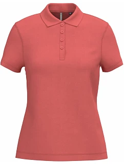 K 255 Dámské piqué polo model 22430893 true coral - Kariban