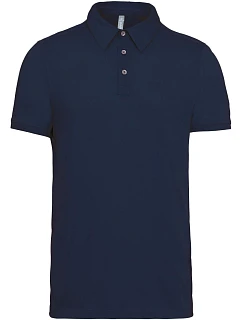 K Pánské žerzejové polo 20.K navy model 22507214 - Kariban
