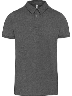 K Pánské žerzejové polo 20.K grey heather model 22507179 - Kariban