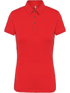 K 263 Dámské žerzejové polo model 22507247 red - Kariban