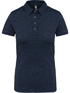K 263 Dámské žerzejové polo model 22507261 french navy heather - Kariban