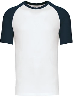 K 330 Baseballové tričko model 22507279 white/navy - Kariban