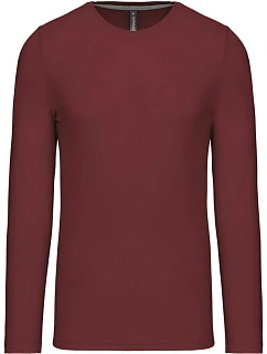 K 359 Pánské tričko s dlouhým rukávem model 22507951 wine - Kariban