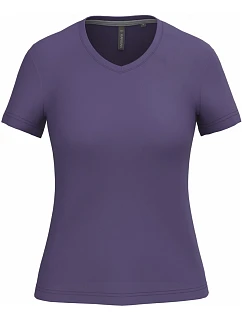 K Dámské tričko s výstřihem do V 20.K purple model 22508292 - Kariban