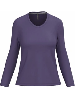 K 382 Dámské tričko do V s dl. rukávem model 22508409 purple - Kariban