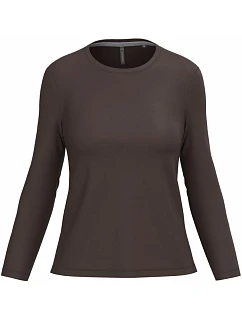 K Dámské tričko s dlouhým rukávem 20.K chocolate model 22508481 - Kariban