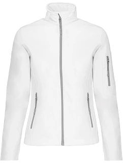 K 400 Dámská 3vrstvá softshellová bunda model 22508611 white - Kariban