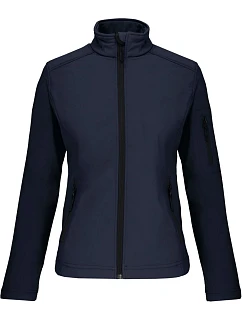 K 400 Dámská 3vrstvá softshellová bunda model 22508701 navy - Kariban