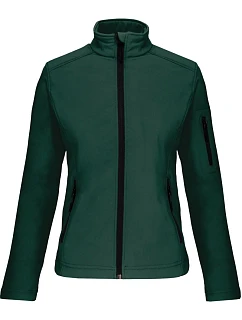 K 400 Dámská 3vrstvá softshellová bunda model 22508656 bottle green - Kariban