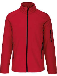 K 401 Pánská 3vrstvá softshellová bunda model 22508790 red - Kariban
