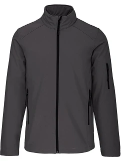 K 401 Pánská 3vrstvá softshellová bunda model 22508723 - Kariban