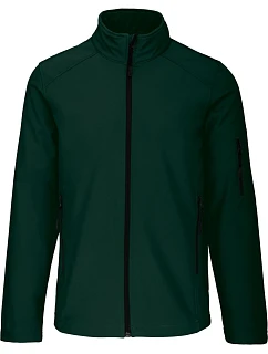 K 401 Pánská 3vrstvá softshellová bunda model 22508750 bottle green - Kariban