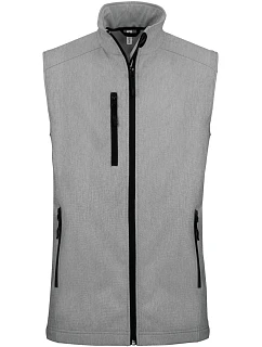 K 403 Pánská 3vrstvá softshellová vesta model 22508866 marl grey - Kariban