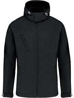 K 413 Pánská 3vrstvá softshellová bunda s kapucí model 22508976 black - Kariban