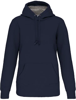 K 443 Mikina s kapucí z těžké bavlny model 22509229 navy - Kariban