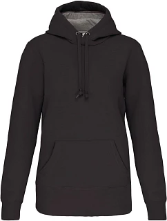 K 443 Mikina s kapucí z těžké bavlny model 22509184 dark grey - Kariban