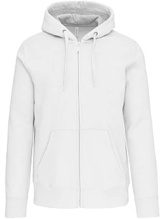 K 444 Mikina s kapucí z těžké bavlny model 22509238 white - Kariban