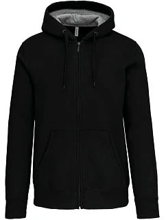 K 444 Mikina s kapucí z těžké bavlny model 22509246 black - Kariban