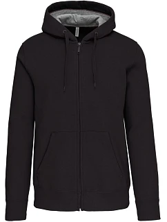 K 444 Mikina s kapucí z těžké bavlny model 22509255 dark grey - Kariban