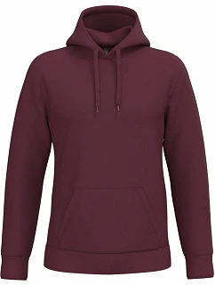 Kariban K 476 Pánská mikina s kapucí 20.K476 wine