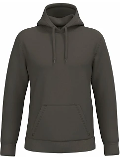 Kariban K 476 Pánská mikina s kapucí 20.K476 green olive
