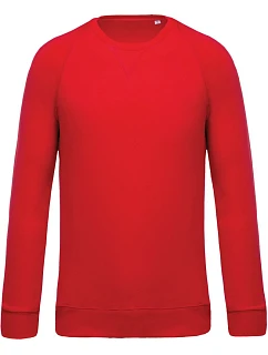 K 480 Pánská raglánová mikina z bio bavlny model 22509692 red - Kariban