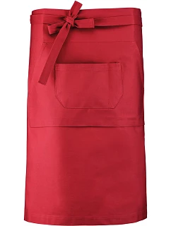 K  zástěra středně dlouhá 20.K red model 22448423 - Kariban