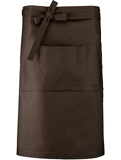 K  zástěra středně dlouhá 20.K chocolate model 22448421 - Kariban