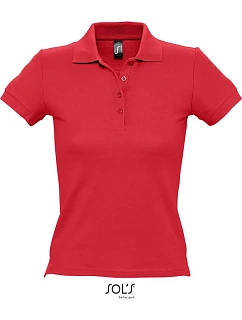 SOL'S Dámské piqué polo red model 22522080