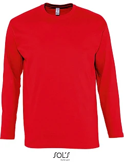 SOL'S Monarch Tričko s dlouhým rukávem model 22535265 red