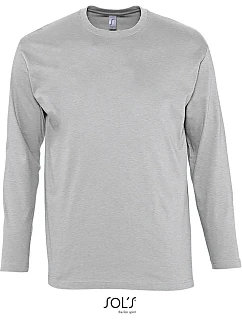 SOL'S Monarch Tričko s dlouhým rukávem model 22535245 grey melange